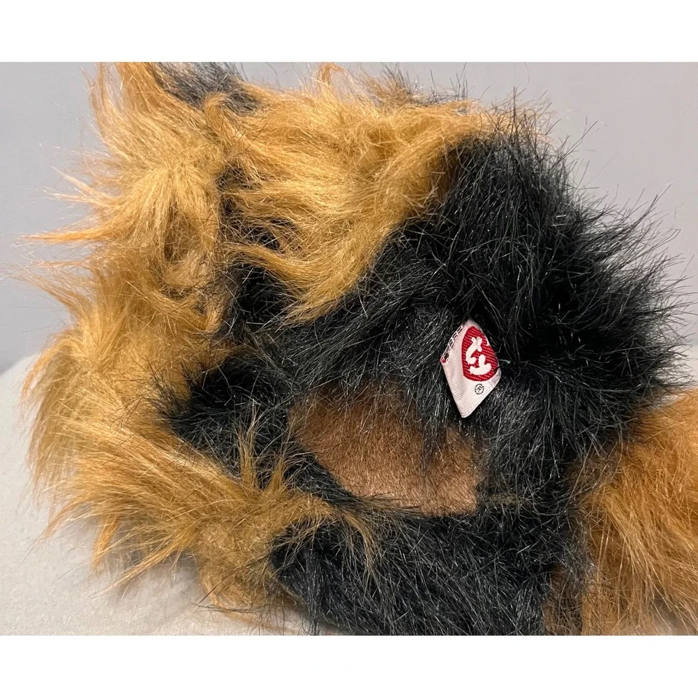 Ty Classic Yappy Yorkshire Terrier Plush Dog 1995 Vintage Yorkie Red Bow 8